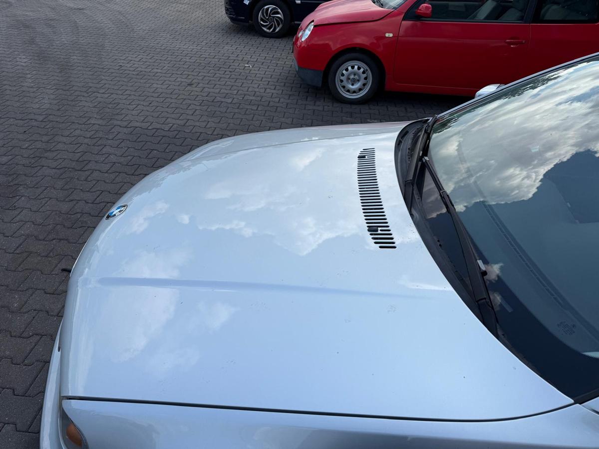 BMW E46 Compact original Motorhaube 354 Titansilber Metallic BJ04